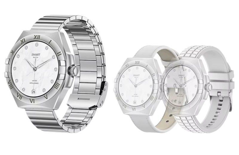 Σετ Smartwatch με 3 λουράκια LG80 Mini 065066 - Image 7