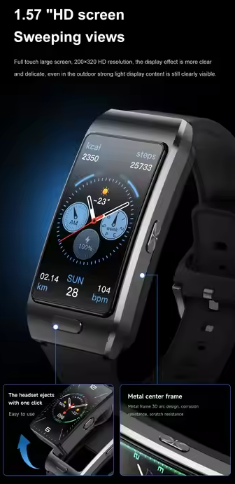 Smartwatch με αποσπώμενη οθόνη Z15 MAX 065431 - Image 5