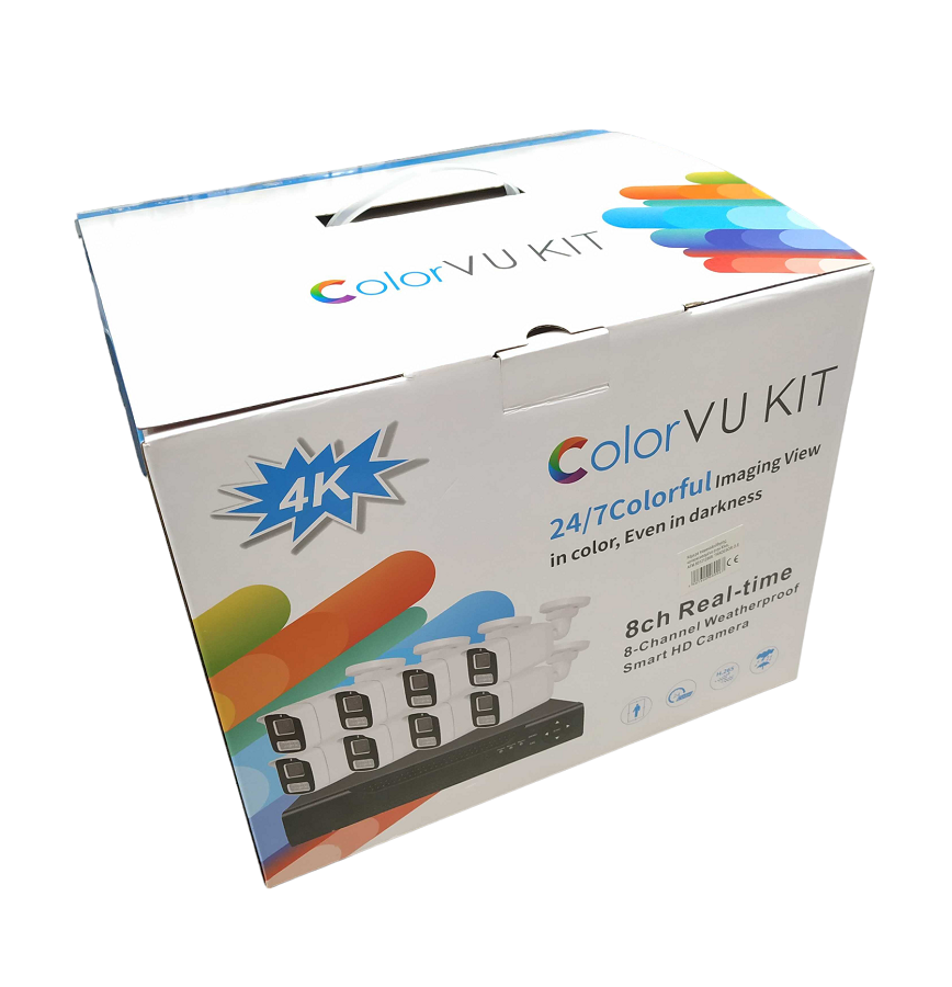 Καταγραφικό δικτύου με 8 κάμερες - CCTV Security Recording System - POE - 080067 - Image 4