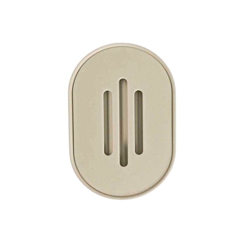 Σαπουνοθήκες μπάνιου πλαστικές σε σετ 9Χ - Beige - 21574