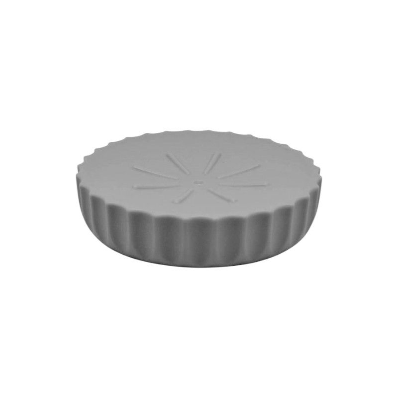 Σαπουνοθήκες μπάνιου πλαστικές σε σετ 9Χ - Grey - 21598