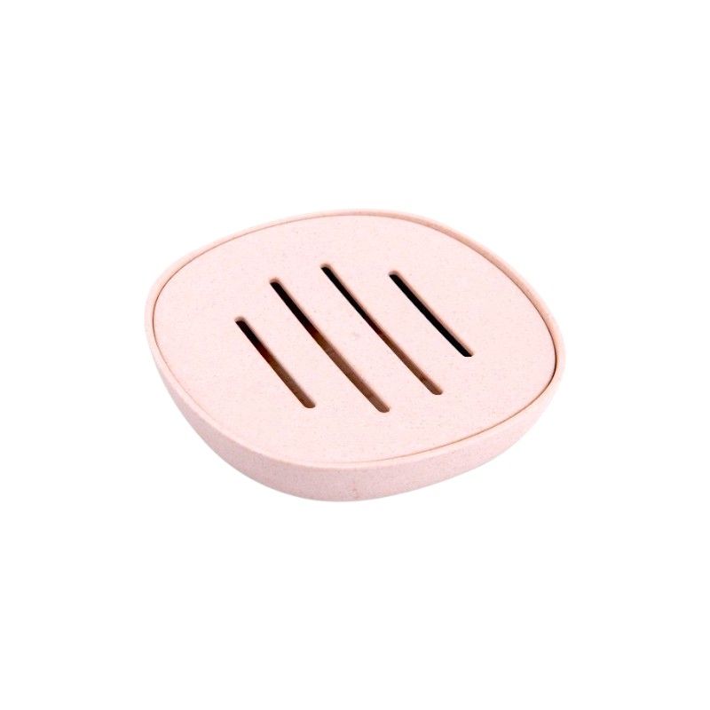 Σαπουνοθήκες μπάνιου πλαστικές σε σετ 9Χ - Light Pink - 21628