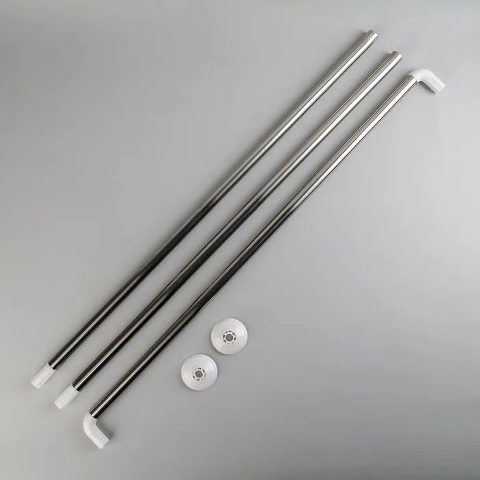 Βέργα κουρτίνας μπάνιου - Γωνιακή - CS-3290S - 90*90*90cm - 231408 - Image 2