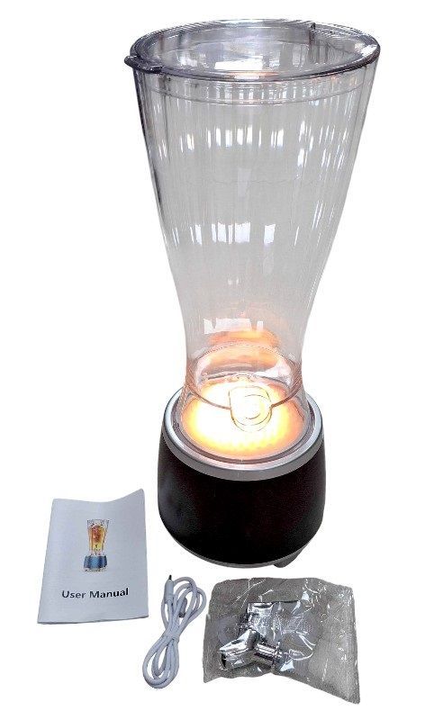 Διανομέας ποτού & ηχείο Bluetooth με φωτισμό LED - DJ598 - 2.5L - 240016 - Image 2