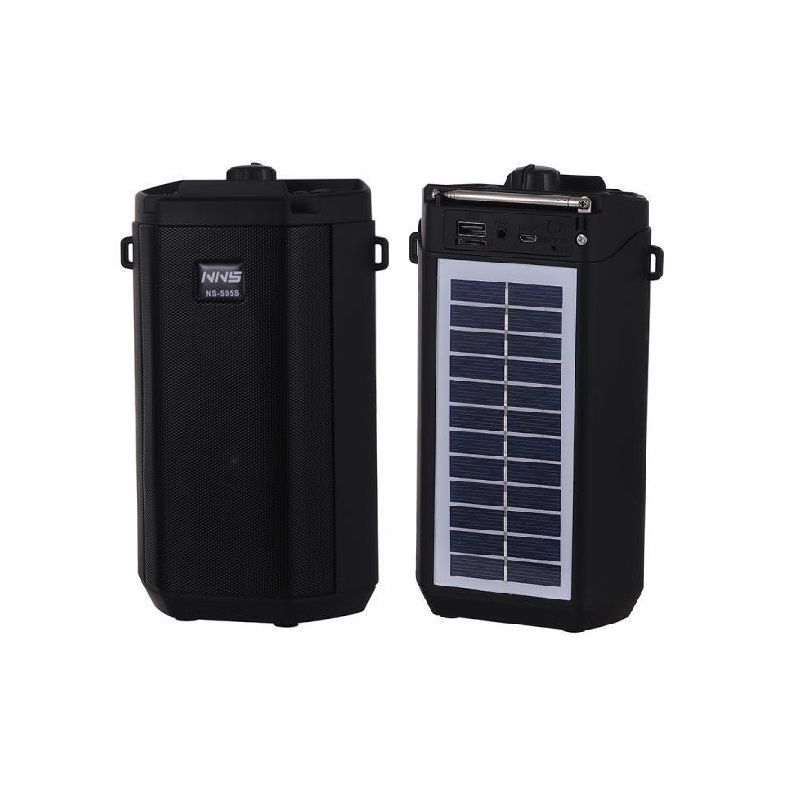Ασύρματο ηχείο Bluetooth με ηλιακό πάνελ & φακό - NS95S - 881384