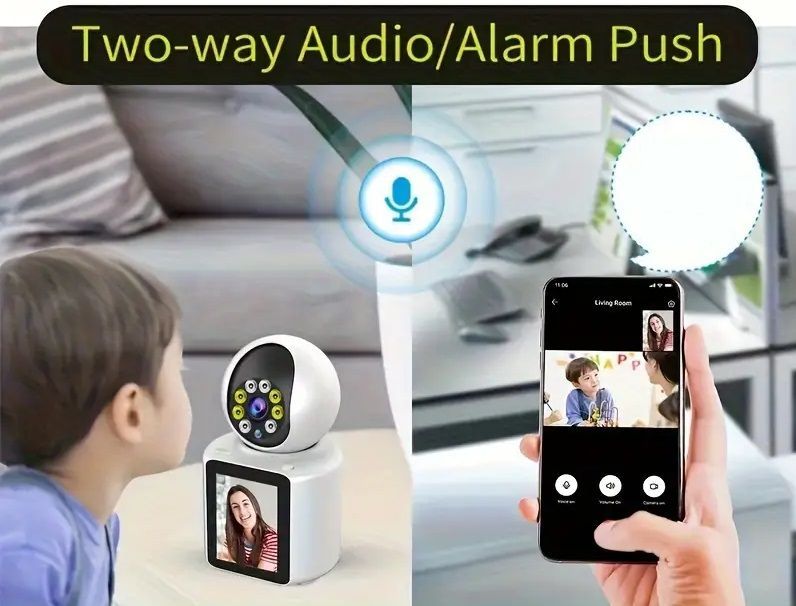 Κάμερα ασφαλείας IP με monitor - Security Camera - 310340 - Image 2