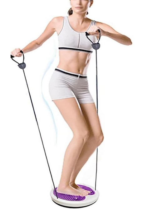 Δίσκος Ισορροπίας εκγύμνασης σώματος με λαβές Waist Twisting Board - Image 4