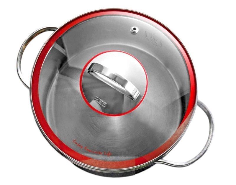 Κατσαρόλα ανοξείδωτη με καπάκι - 3.6L - CS003-B20 - DSP - 561604 - Image 2