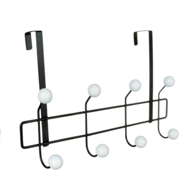 Μεταλλική κρεμάστρα πόρτας 4 θέσεων - Image 3