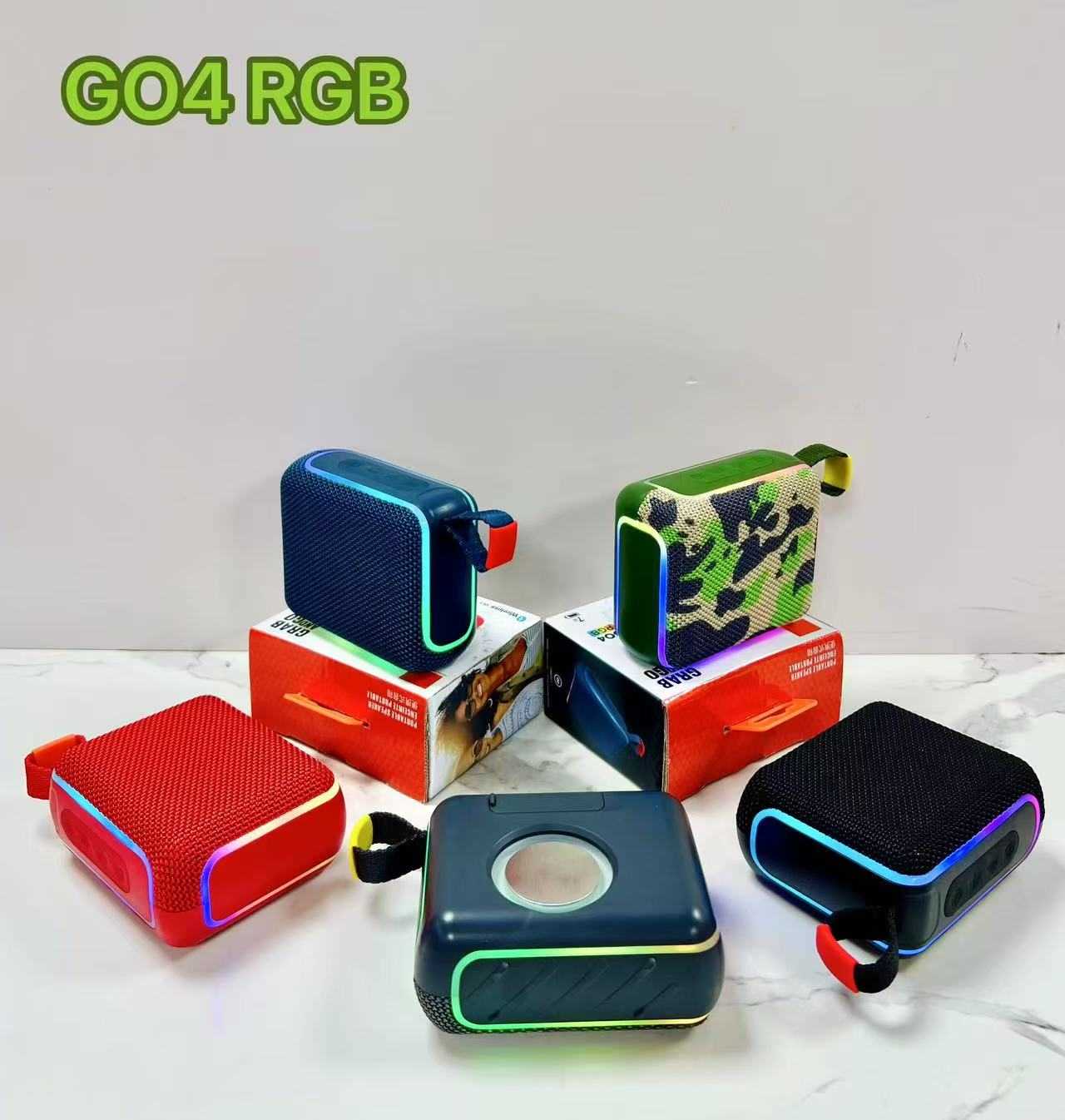Ασύρματο ηχείο Bluetooth G04 LED RGB 813645 - Image 5