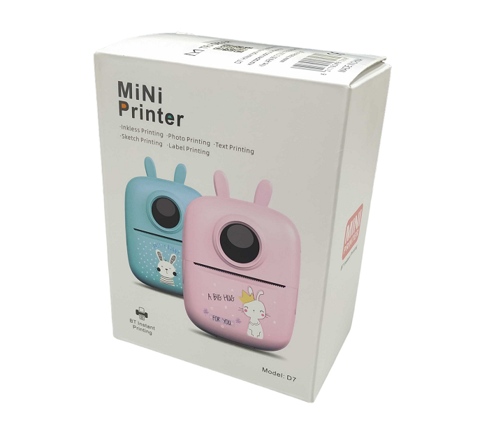 Παιδικός mini εκτυπωτής D7 810699 - Image 4