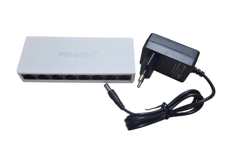 Switch με 8 θύρες Ethernet - SW08S-8 - PIX-LINK - 812037 - Image 2