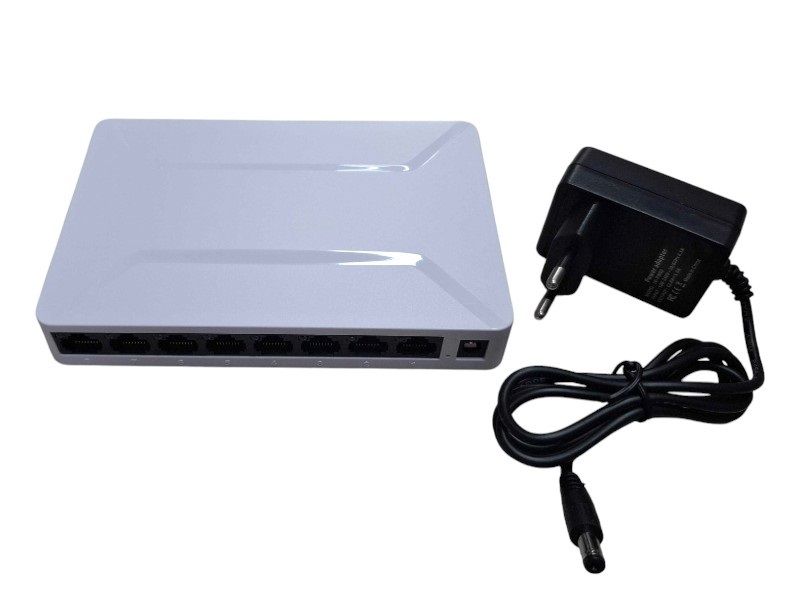 Switch με 8 θύρες Ethernet - GS08AS-8 - 812044 - Image 2