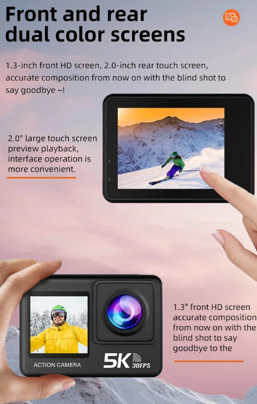 Action camera - V5 - 812839 - Image 2