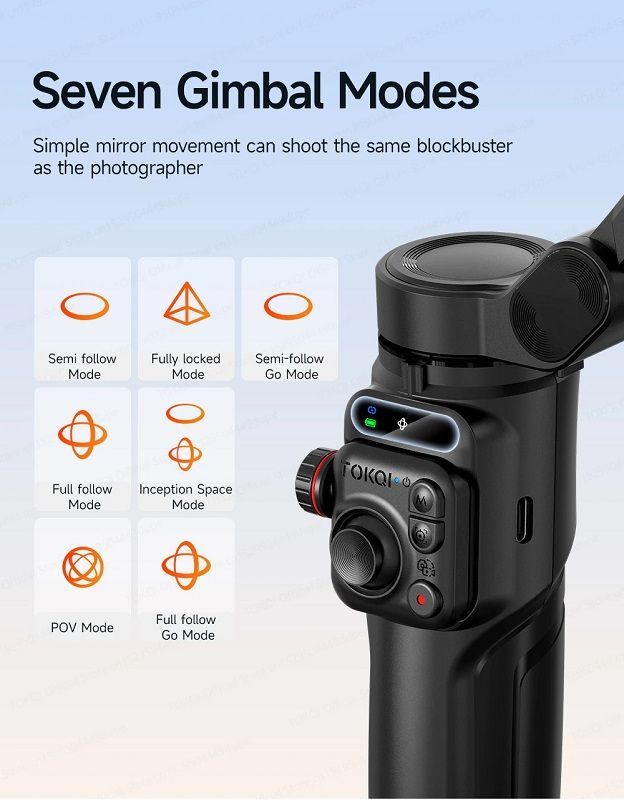 Σταθεροποιητής εικόνας Gimbal για smartphone - M05 - 813676 - Image 4