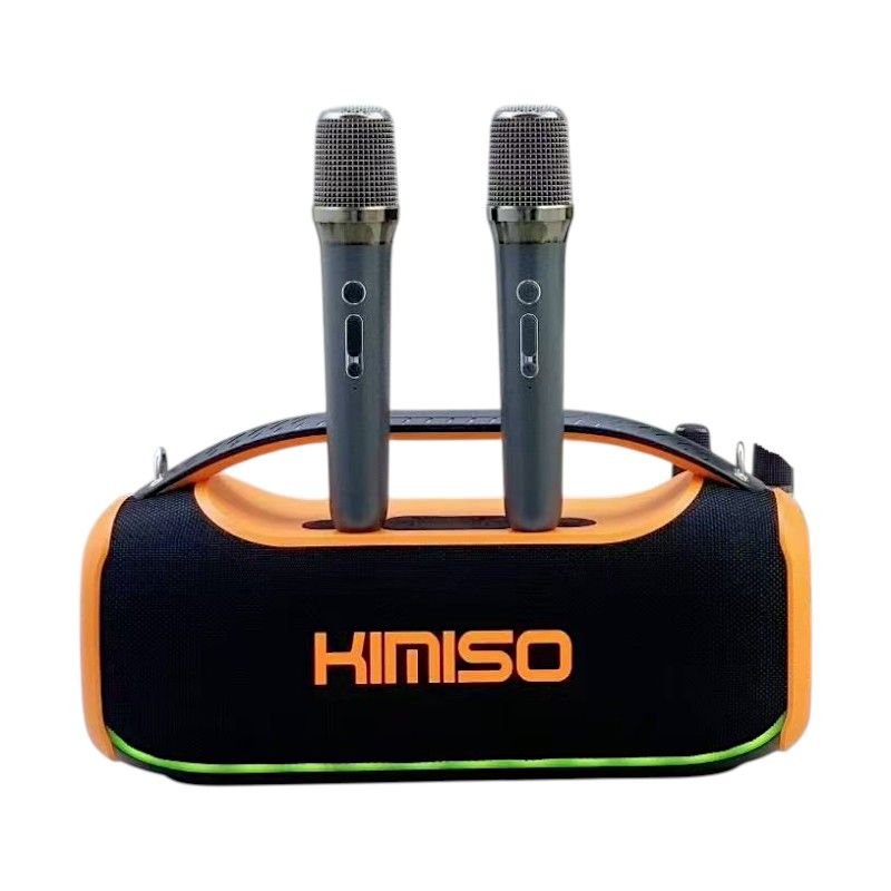 Ασύρματο ηχείο Bluetooth με 2 μικρόφωνα Karaoke KMS 807 Pro 813782