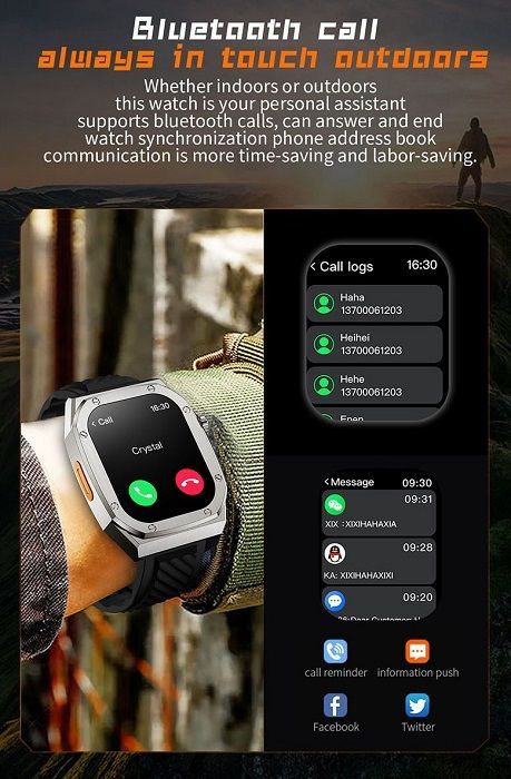 Σετ Smartwatch με 2 λουράκια Z79 Max 065080 - Image 4