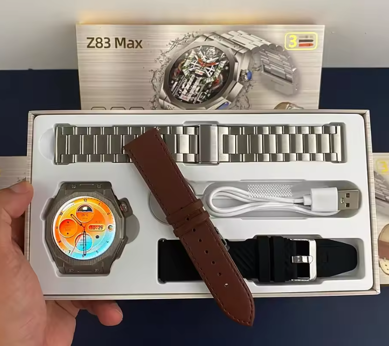 Σετ Smartwatch με 3 λουράκια Z83 MAX 880518 - Image 7