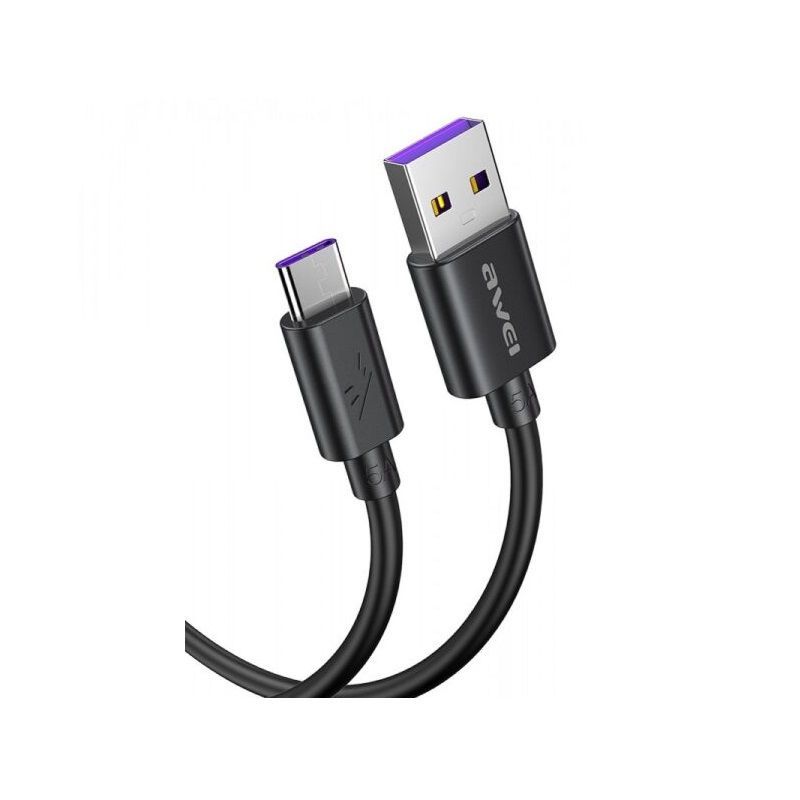 Καλώδιο φόρτισης & data - Type-C - CL-113T - Fast Charge - 5A - AWEI - 000956