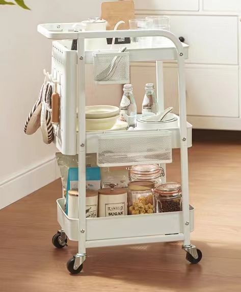 Βοηθητική ραφιέρα τρόλεϊ 3 επιπέδων - 4002 - 915114 - Image 2