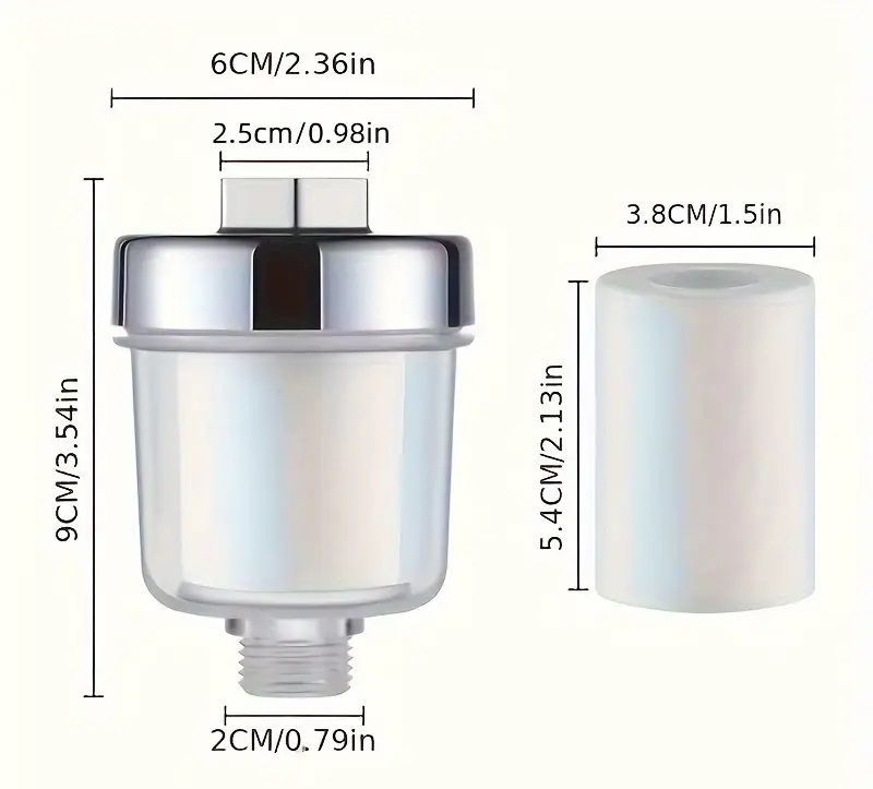 Φίλτρο νερού ντουζιέρας QZ 01 - Image 5