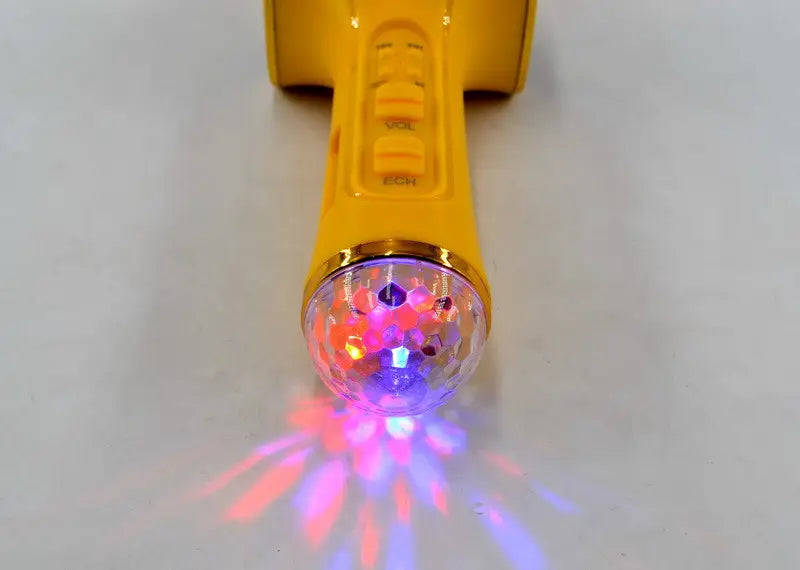 Ασύρματο μικρόφωνο Karaoke με ηχείο - M10 - 961867 - Yellow - Image 3