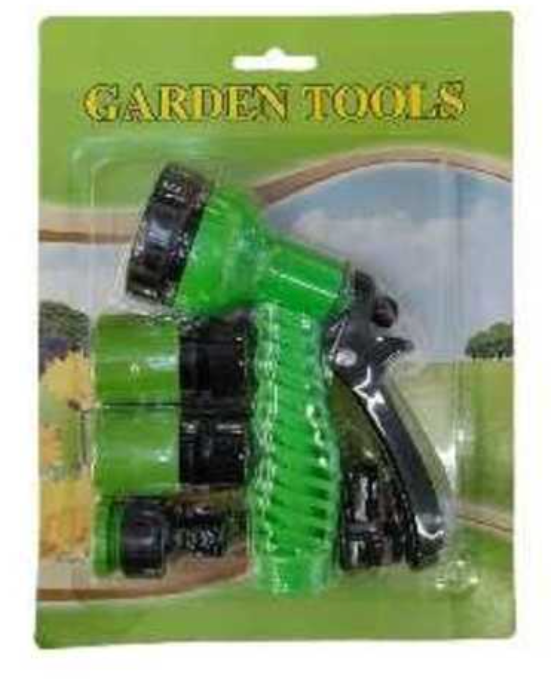 Σετ πιστόλι ποτίσματος για λάστιχο με ταχυσυνδέσμους - 5pcs - 699726